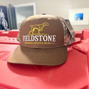 Men’s Brown Camo fieldstone Cap